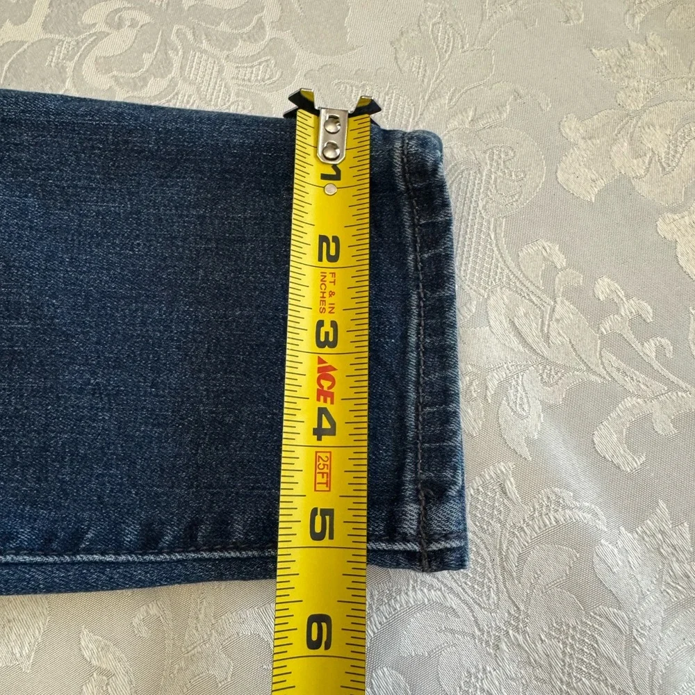 Kut From The Kloth Size 10 Mia Toothpick‎ Skinny Blue Jeans Stretch Distressed
